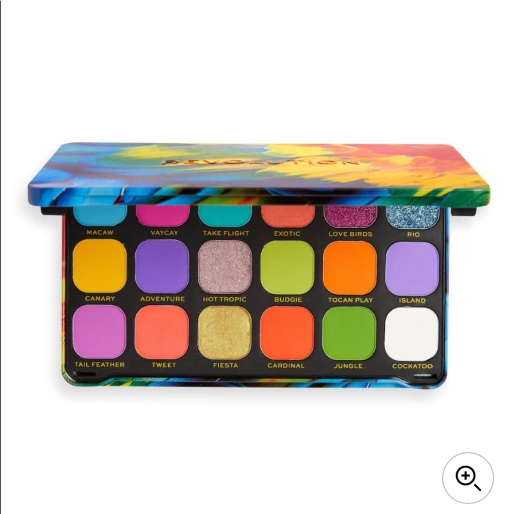 NEW Makeup Revolution Forever Flawless Shadow Palette - Bird of Paradise